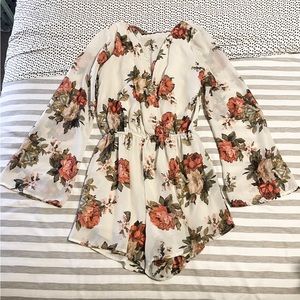Floral Romper